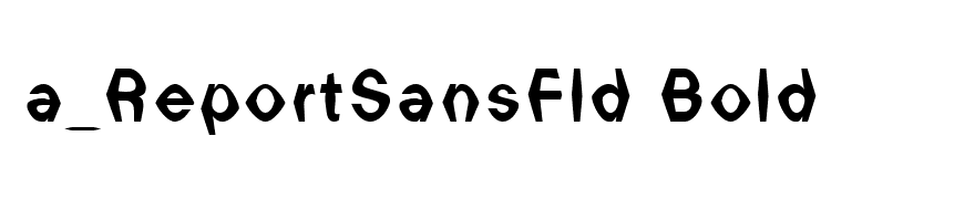 a_ReportSansFld Bold