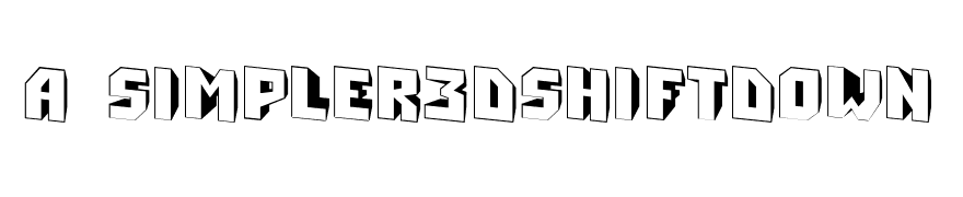 a_Simpler3DShiftDown