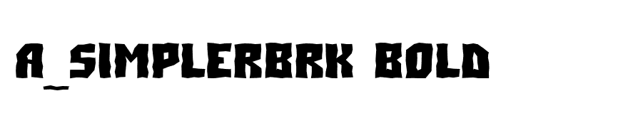 a_SimplerBrk Bold