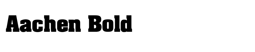 Aachen Bold