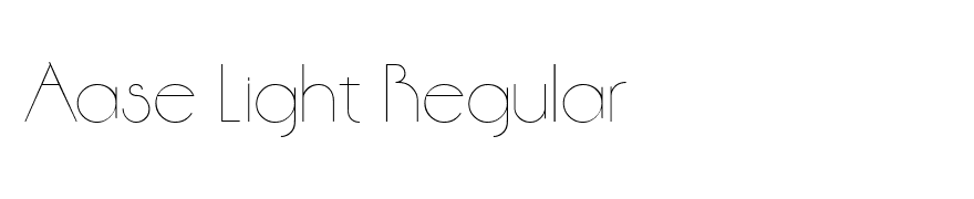 Aase Light Regular