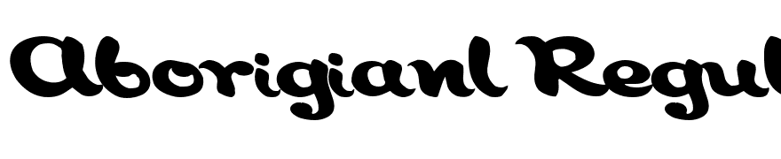 Aborigianl Regular ttstd