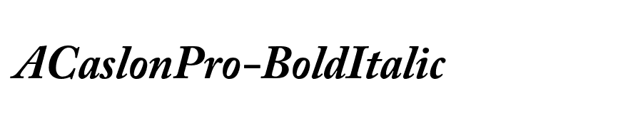 ACaslonPro-BoldItalic