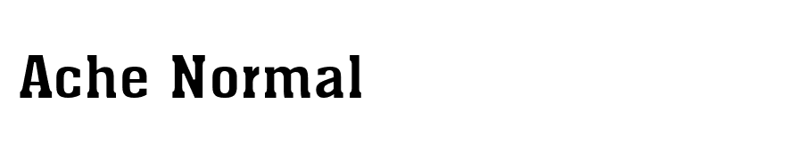 Ache Normal