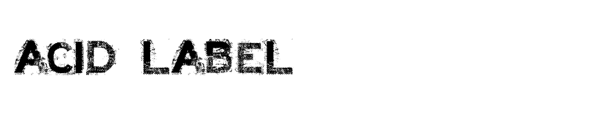 Acid Label