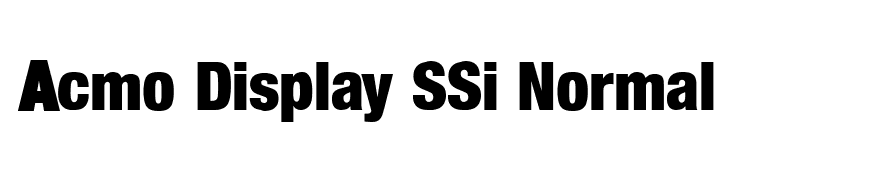 Acmo Display SSi Normal