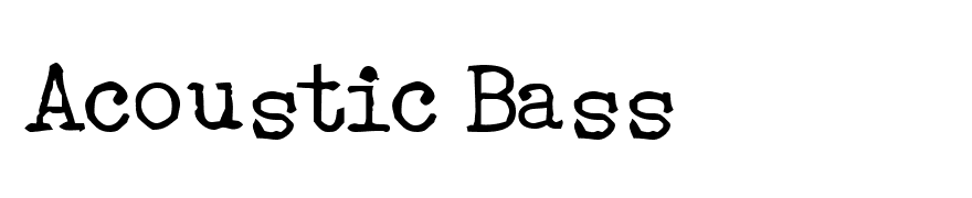 Acoustic Bass