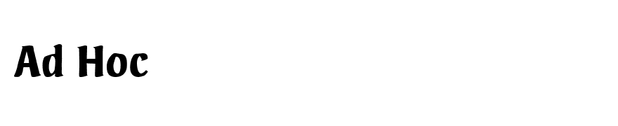 Ad Hoc
