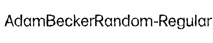 AdamBeckerRandom-Regular