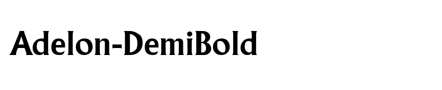 Adelon-DemiBold