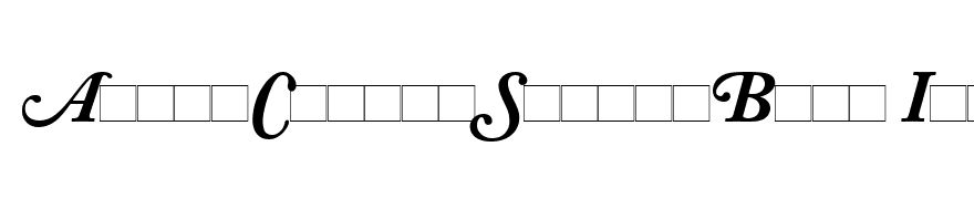 AdobeCaslonSwash-Bold Italic