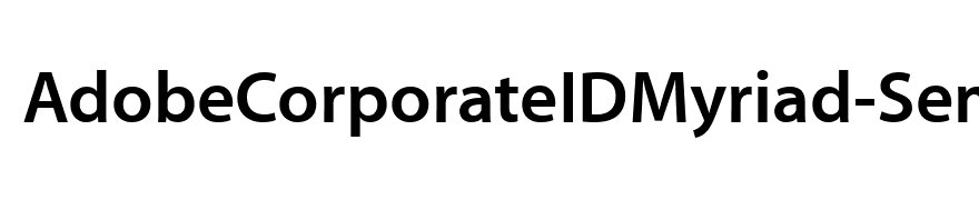 AdobeCorporateIDMyriad-SemiBold