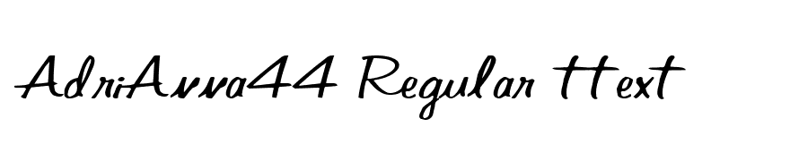 AdriAnna44 Regular ttext