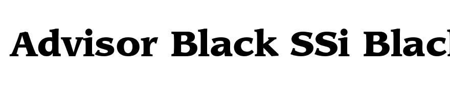 Advisor Black SSi Black