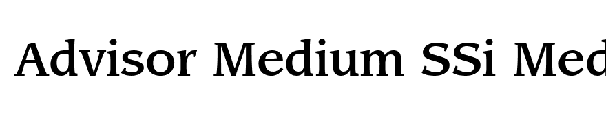 Advisor Medium SSi Medium