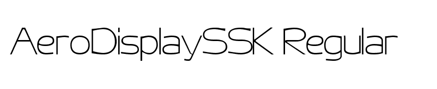 AeroDisplaySSK Regular