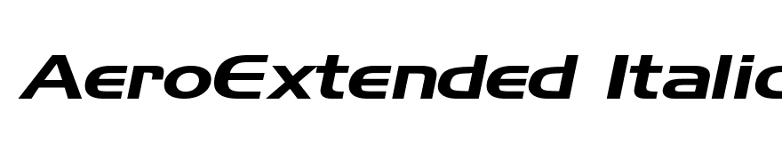 AeroExtended Italic