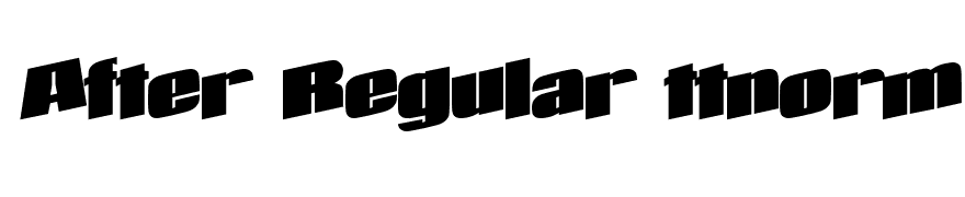 After Regular ttnorm