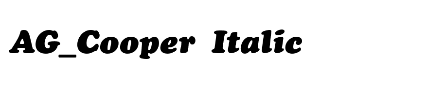 AG_Cooper Italic