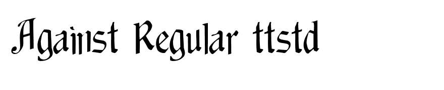 Against Regular ttstd