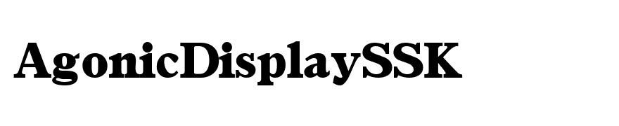 AgonicDisplaySSK