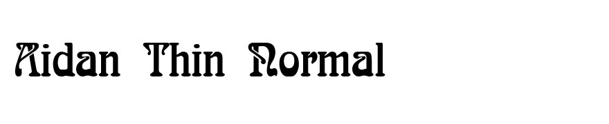 Aidan Thin Normal