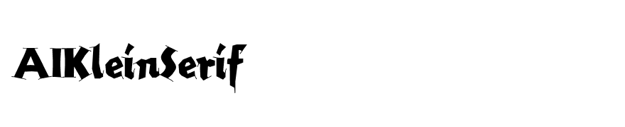 AIKleinSerif