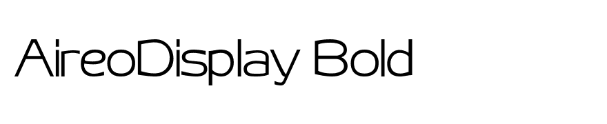 AireoDisplay Bold