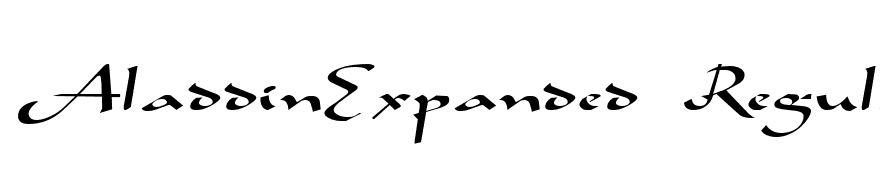 AladdinExpanded Regular