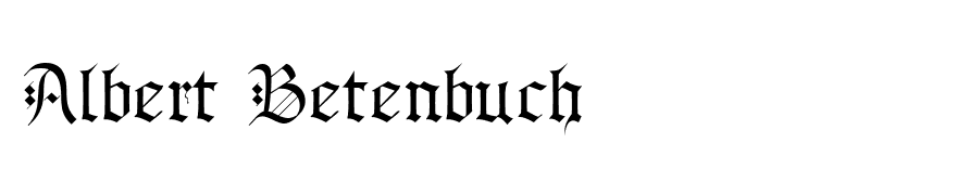 Albert Betenbuch