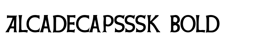 AlcadeCapsSSK Bold
