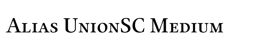 Alias UnionSC Medium