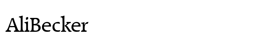 AliBecker