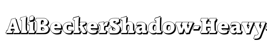 AliBeckerShadow-Heavy-Regular