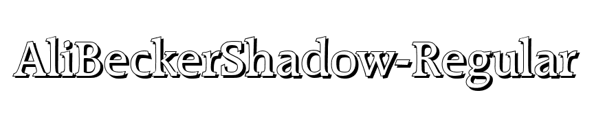 AliBeckerShadow-Regular