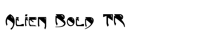 Alien Bold TR