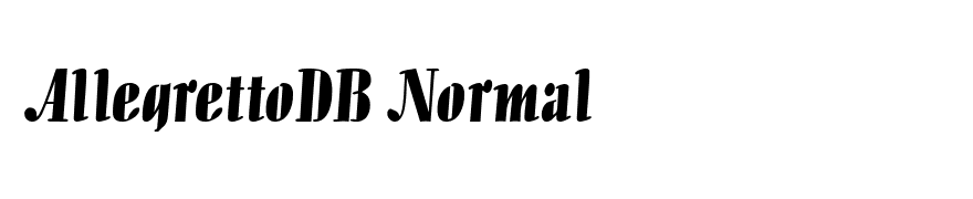 AllegrettoDB Normal