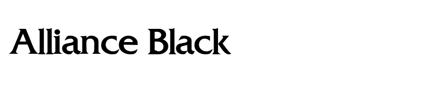 Alliance Black
