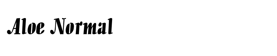 Aloe Normal