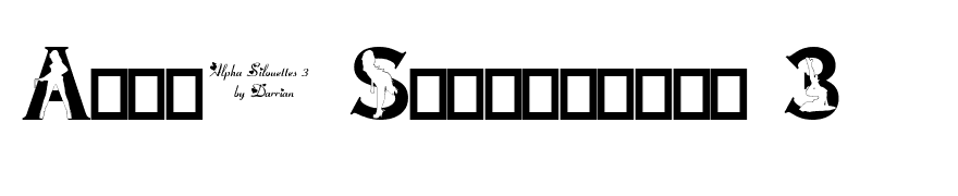 Alpha Silouettes 3