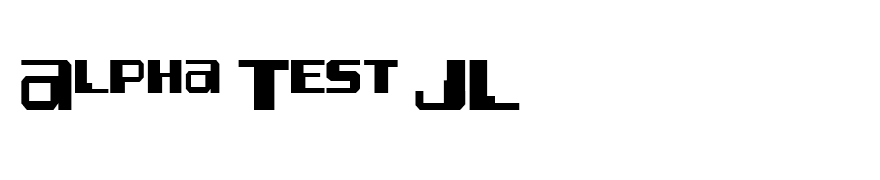Alpha Test JL