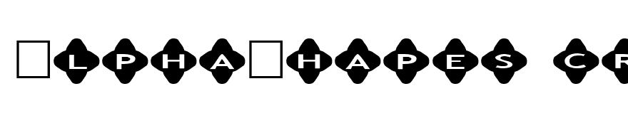 AlphaShapes crosses 2