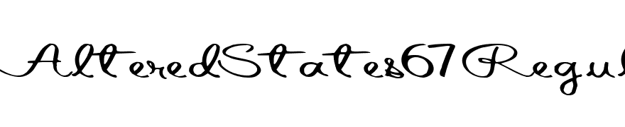 AlteredStates67 Regular ttext