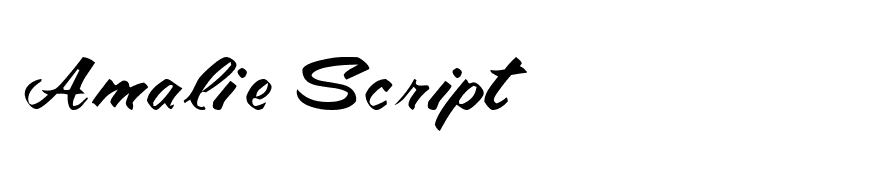 Amalie Script
