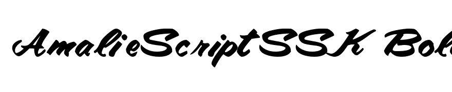 AmalieScriptSSK Bold