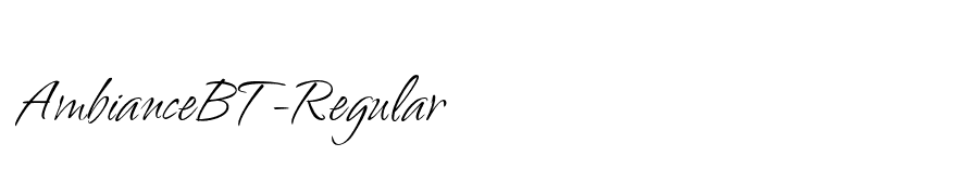 AmbianceBT-Regular