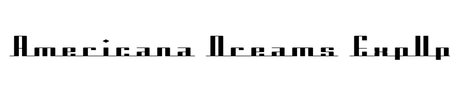 Americana Dreams ExpUpright