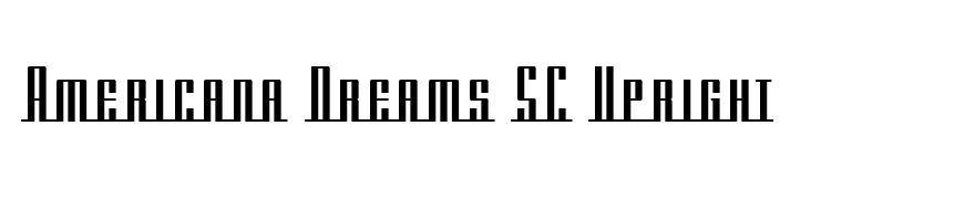 Americana Dreams SC Upright