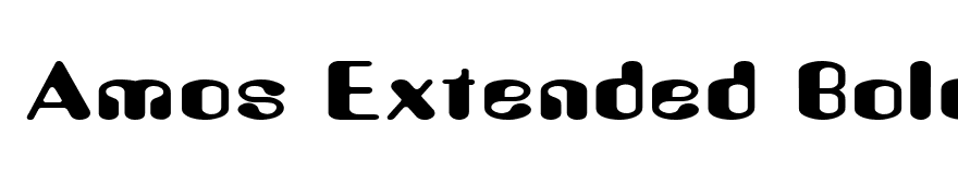 Amos Extended Bold