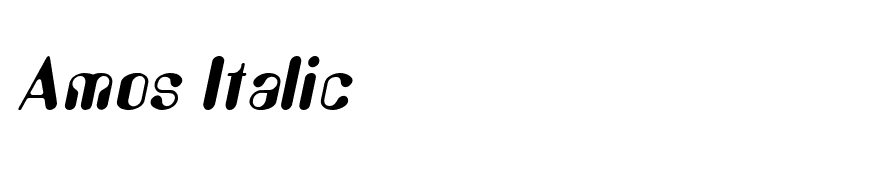 Amos Italic